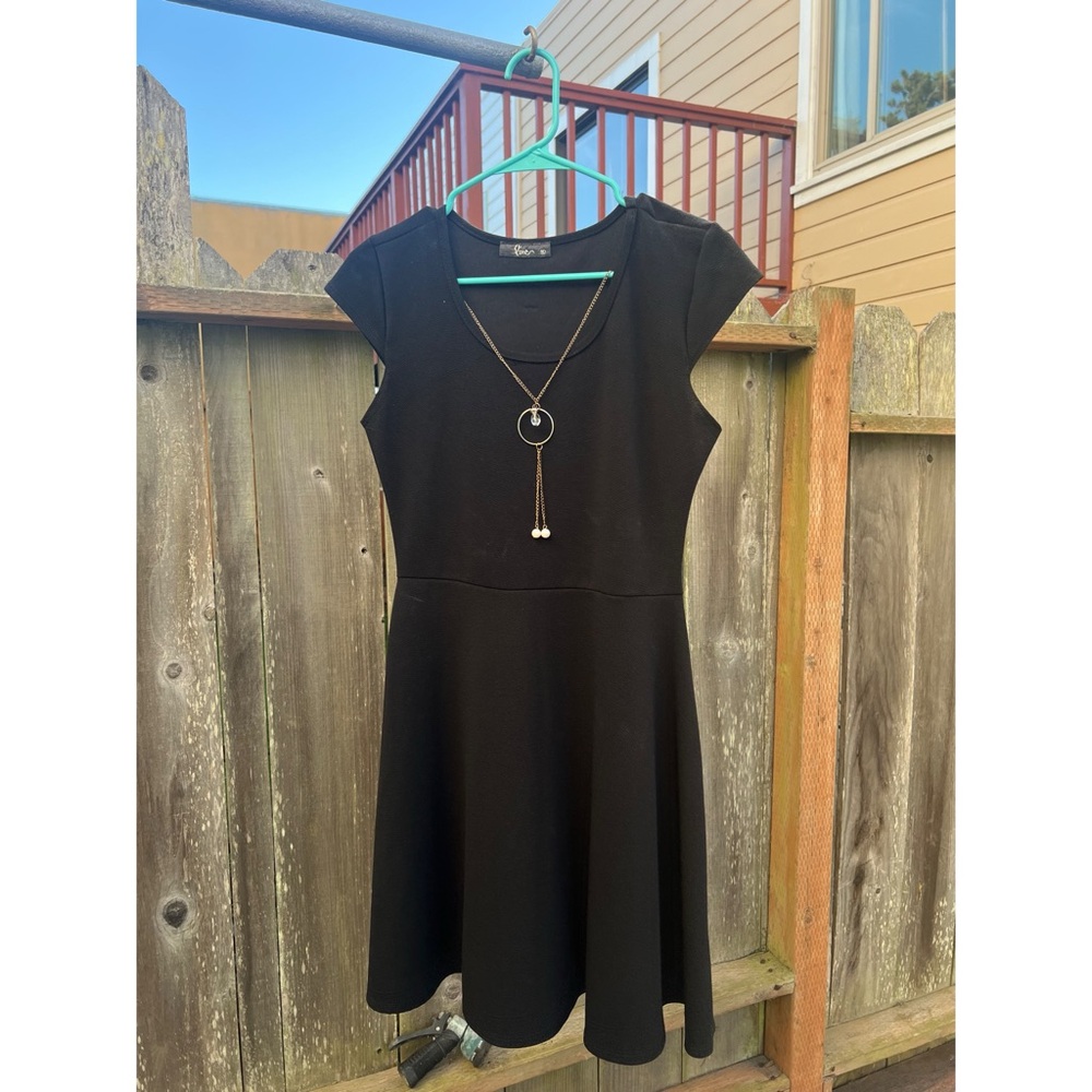 Classic Black Mini Dress